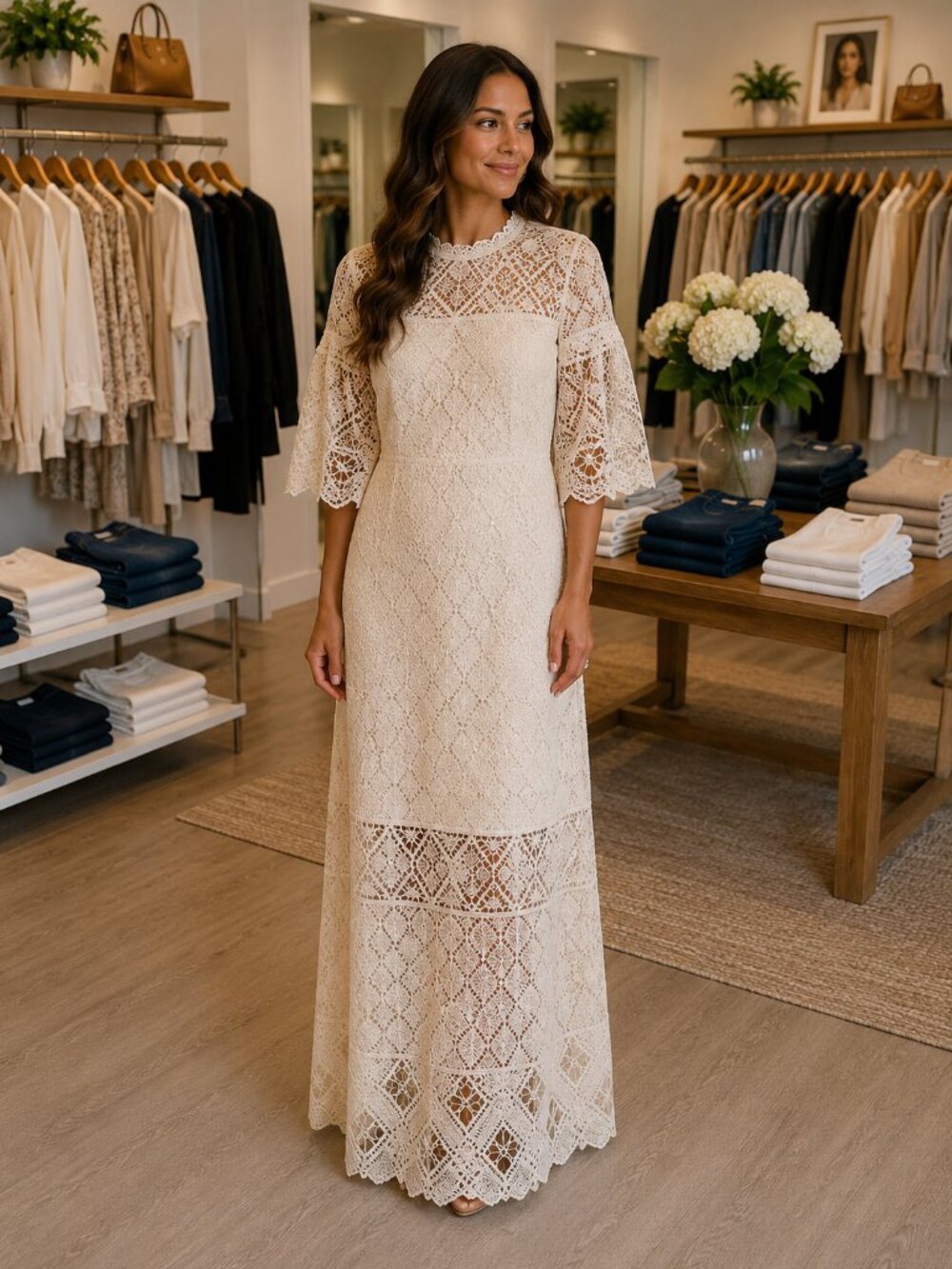Zimmerman Lace Shift Dress